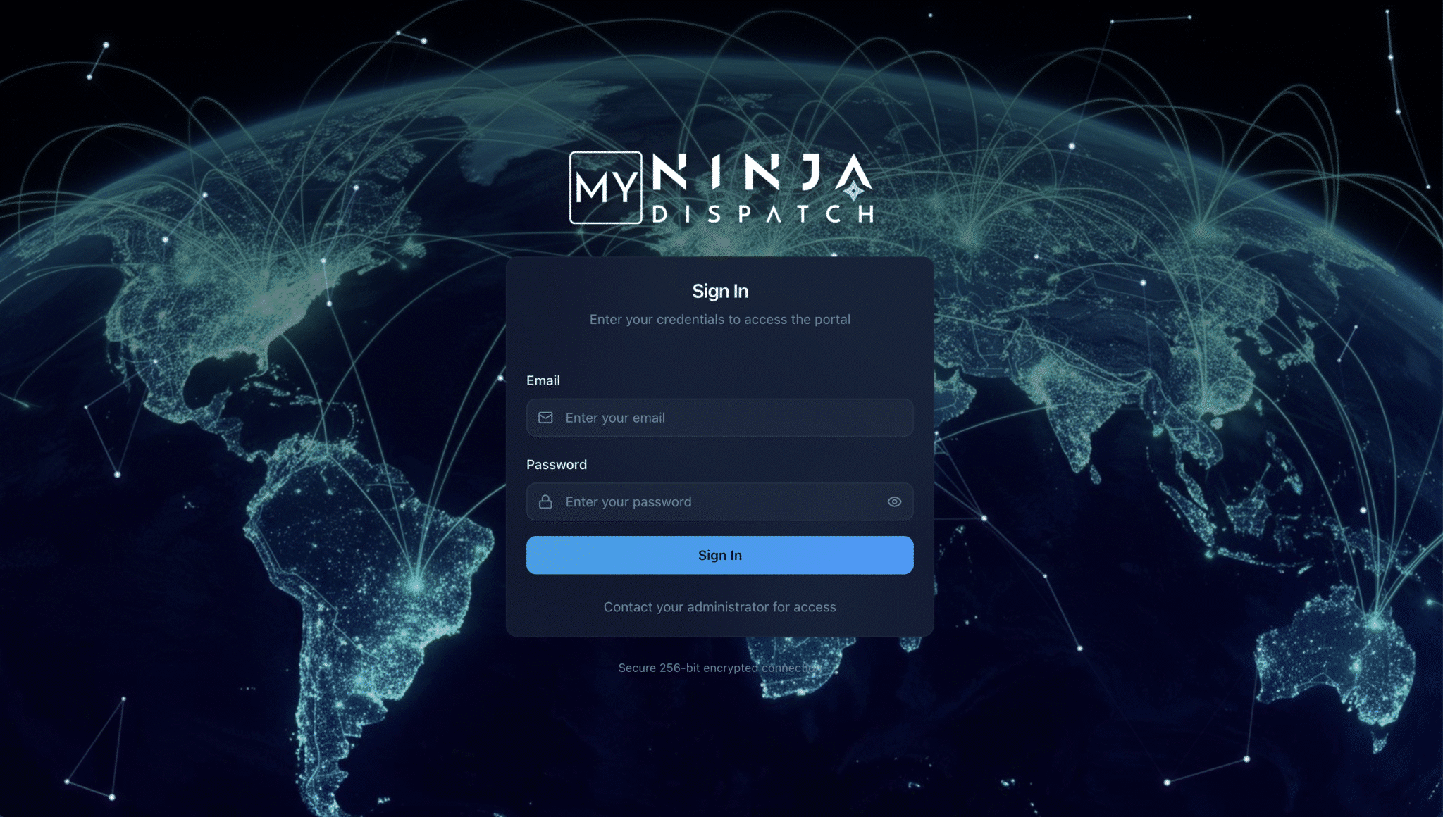 My Ninja Dispatch | Real-Time Client Dashboard for Night Dispatch